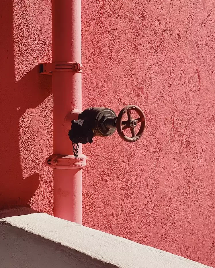 Fire suppression pipe system installed by Maui Fire Control